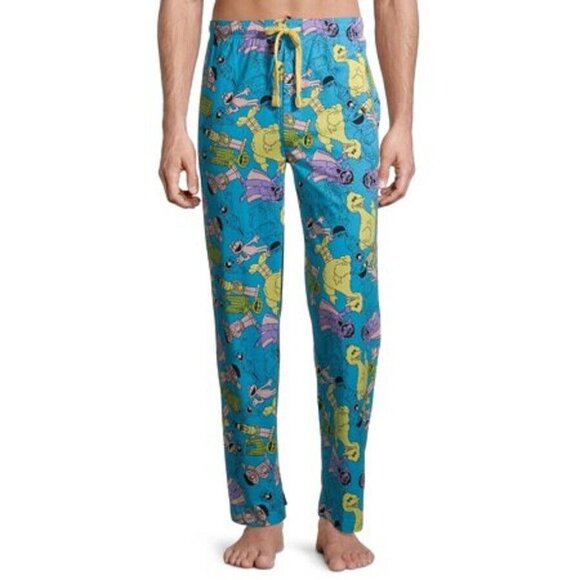 Official Sesame Street Comfy Lounge Pants PJ Pants (Size: Large 36-38) - Picture 1 of 3